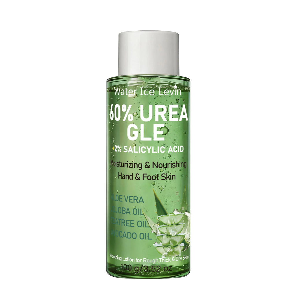 Urea Salicylic Acid Hand Foot Cream Aloe Jojoba Oil Infused Hydrating Soften Dry Cracked Rough Skin Daily Repair Gel 100g Qme WHITE 100g