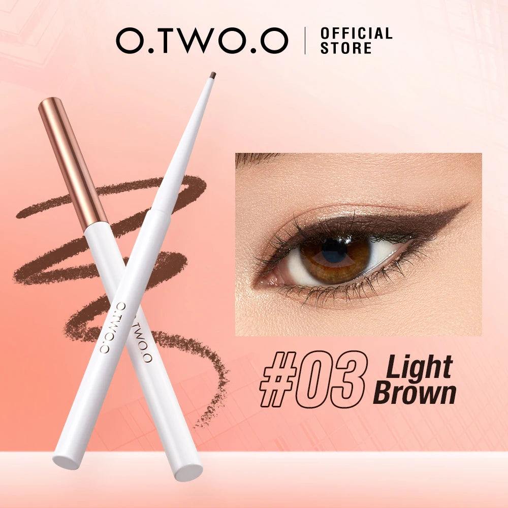 O TWO Eyeliner Pencil Liquid Eye Liner Waterproof Smudge Proof Quick Qme Eyeliner 4 Russian Federation
