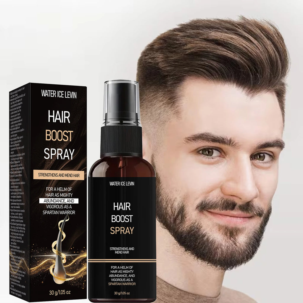 Hair Boost Spray, Strengthens & Repairs Hair with Biotin, Keratin & Hyaluronic Acid for Healthy Hair Qme