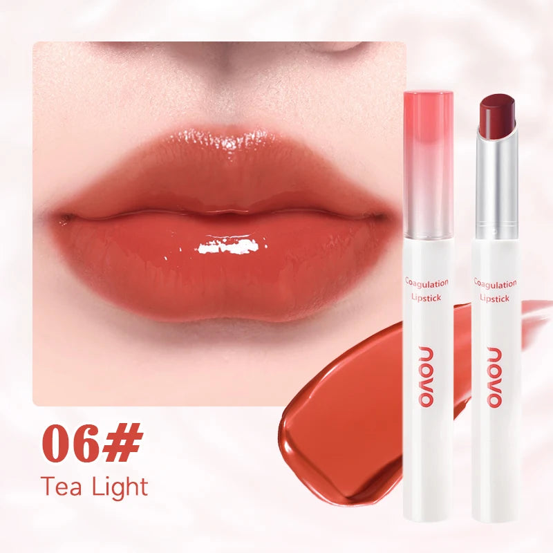 Moisturizing Lip Gloss Long-lasting Waterproof Lipstick Non-greasy Qme 06