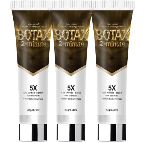 5X Anti-Wrinkle Instant Firming Eye Cream with Retinol, Hyaluronic Acid & Collagen, Tightens & Moisturizes. Qme Brown 20g