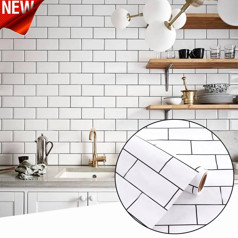 Kitchen Sticker Self Adhesive Oil Proof Temperature Resistant Qme