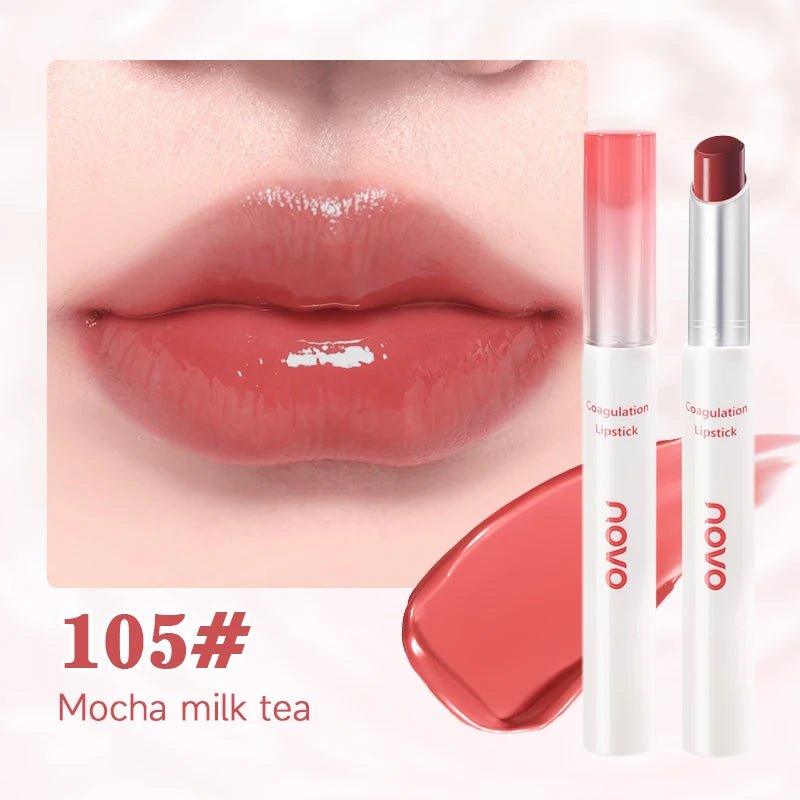 Moisturizing Lip Gloss Long-lasting Waterproof Lipstick Non-greasy Qme 105