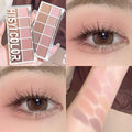 10-Color Eyeshadow Palette Highlight Matte Multi-style Brighten Nose Qme 04