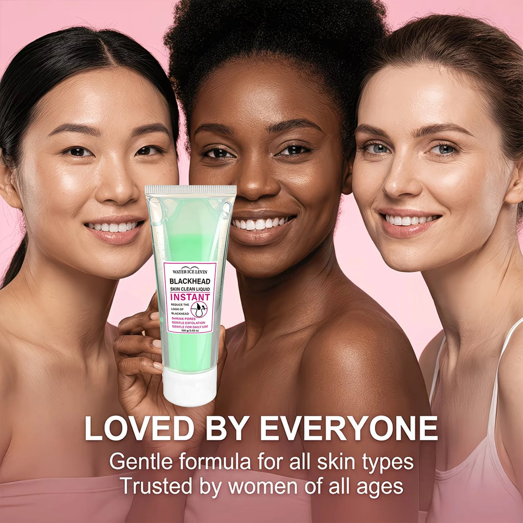 Water Ice Levin Blackhead Cleansing Liquid 100g Niacinamide Centella Exfoliation Minimize Pores Hydrating Facial Toner Qme