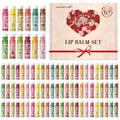 120pcs holiday gift box lipstick set moisturizing moisturizing and shiny Valentine's Day gift, luxury gift for women, and gift f Qme 120pcs lip balm