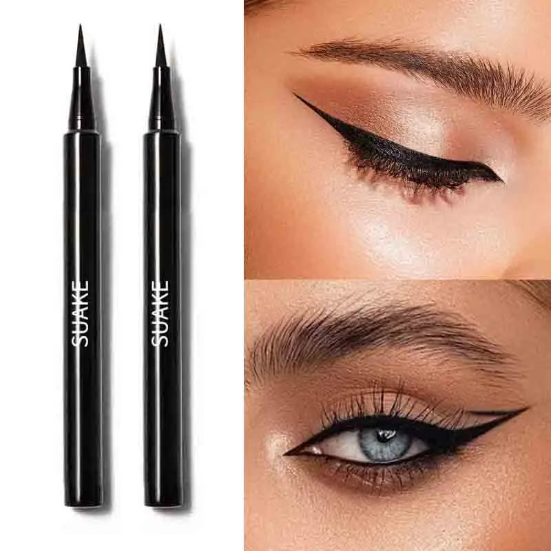 Waterproof Matte Liquid Eyeliner Smoky Eye Easy-to-apply Long-lasting Qme A8-14-2pc
