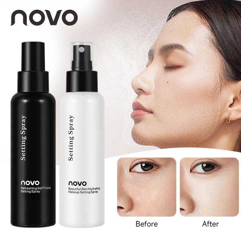 Setting Spray Makeup Face Primer Hyaluronic Acid Deep Hydration 24h Qme