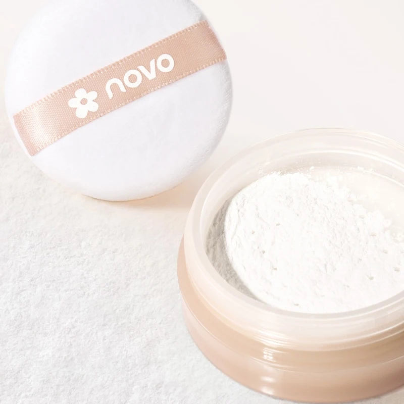 Long-Lasting Oil-Control Matte Loose Powder, Waterproof And Sweat-Proof, Non-Smudge, Covers Fine Lines And Blemishes Qme