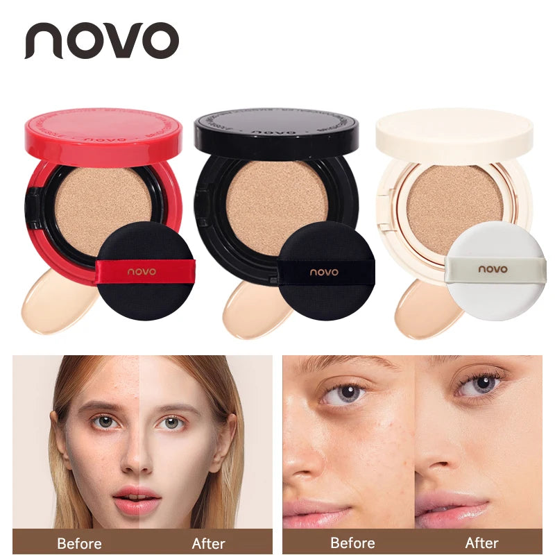 Long-Lasting Oil-Control Cc Cream And Bb Cream Air Cushion, Waterproof And Sweat-Proof, Concealer, Long-Lasting Pore Coverage Qme