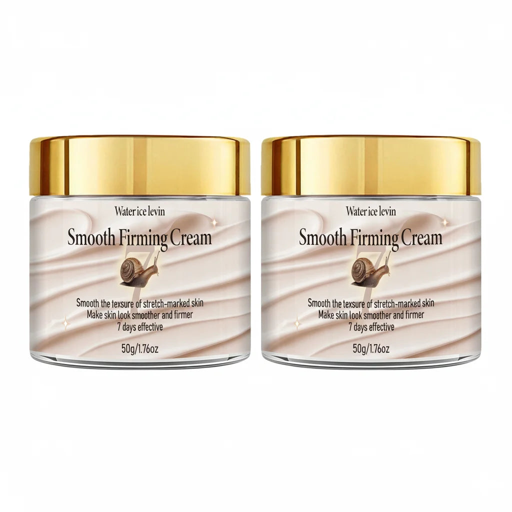 Snail Retinol Firming Cream - 7 Days Effective, Collagen & Shea Butter Infused, Smooth Stretch Marks & Firm Skin Qme YELLOW 50g