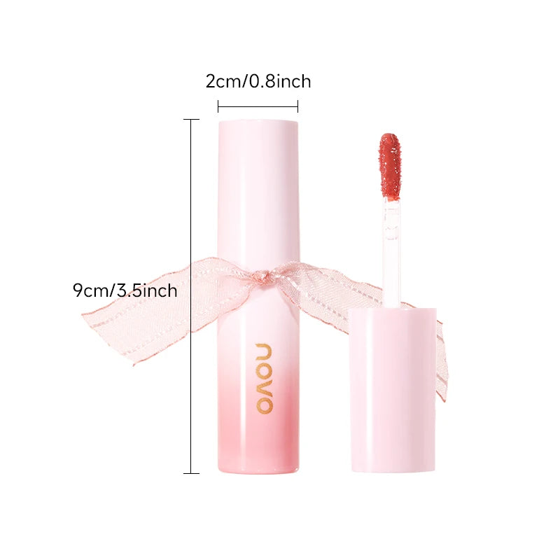 Hydrating 3D Glossy Lip Gloss&Lipstick,Water Gloss Mirror Lip Glaze, Long Lasting,Non-Sticky,High Gloss Effect, For Eyes,Cheeks Qme