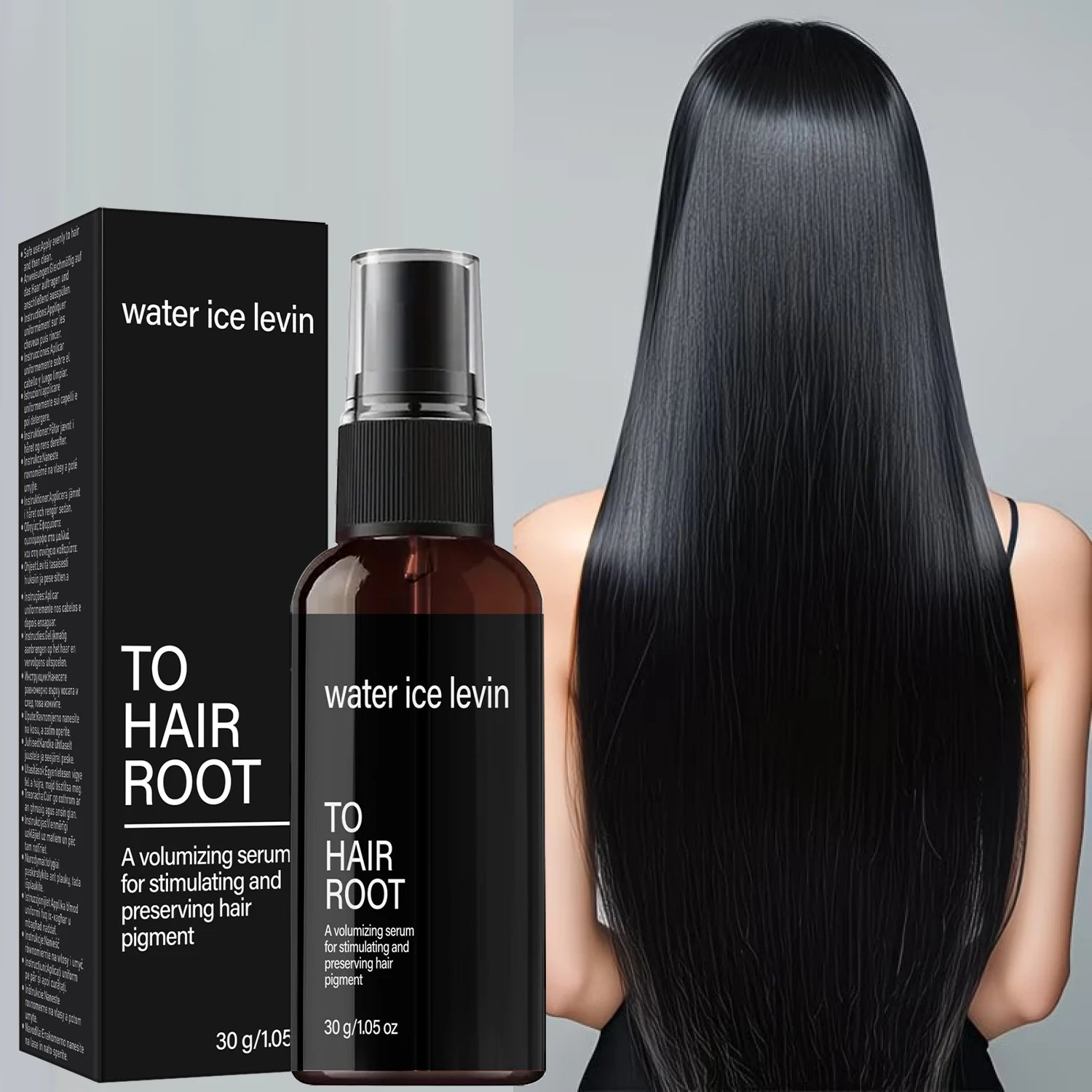 Caffeine Infused Scalp Care Serum Collagen HA Nourish Hair Root Boost Hair Volume Maintain Healthy Hair Pigment 30g Qme