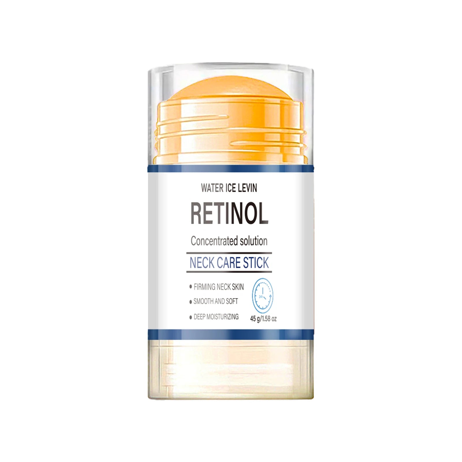 Turmeric & Retinol Neck Care Stick - Moisturizing, Firming & Smoothing for Neck Skin Qme YELLOW 45g