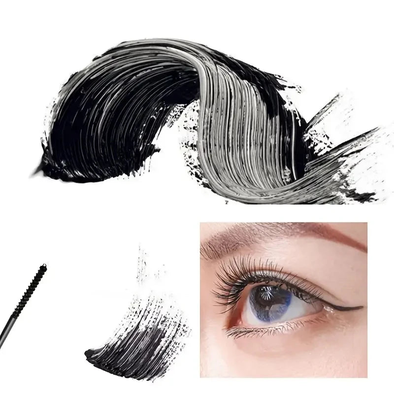 Waterproof Smudge-proof Lengthening Mascara Noticeable Eyelash Growth Qme