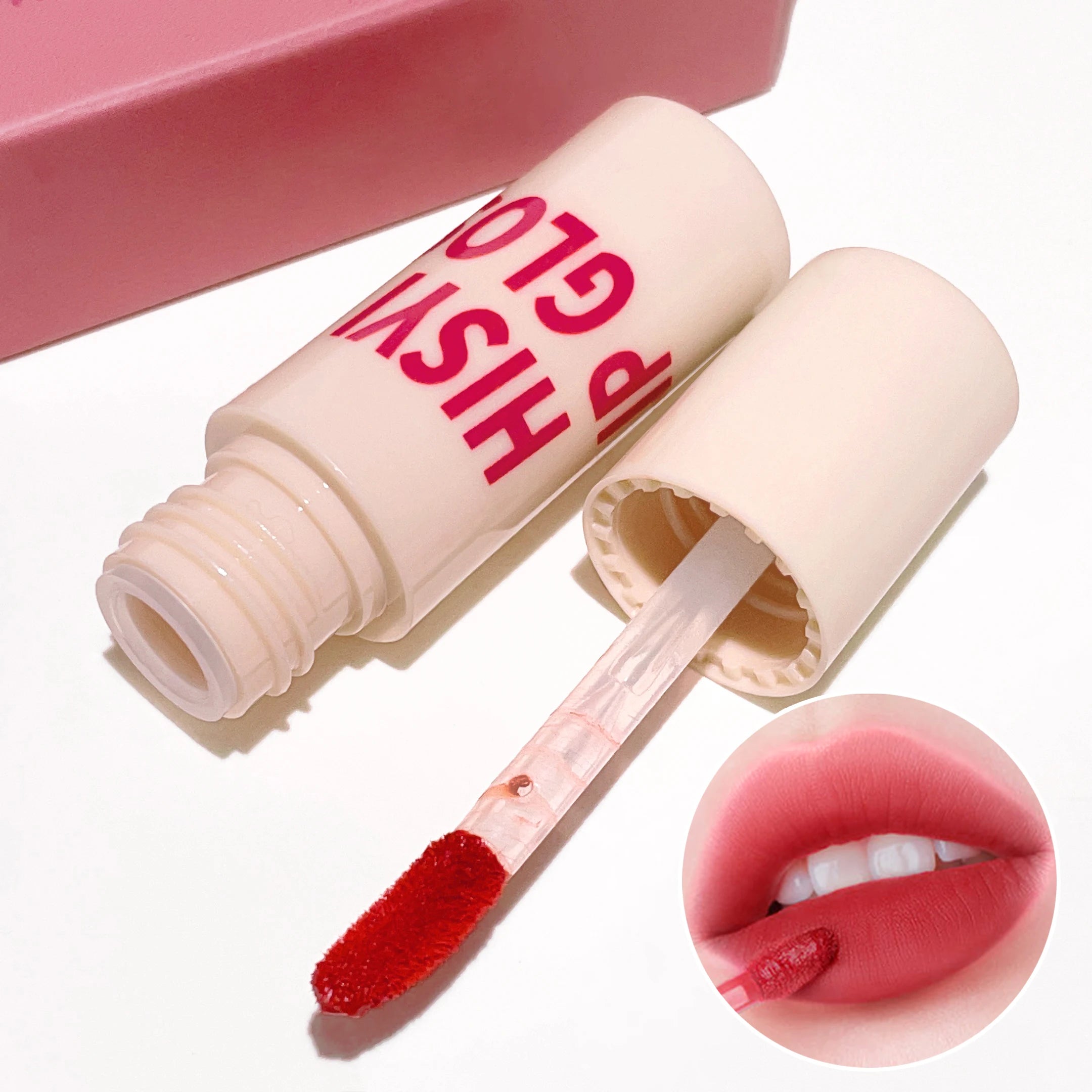 HISYI Airy Matte Velvet Lipstick Non-stick Long-lasting Flawless Qme