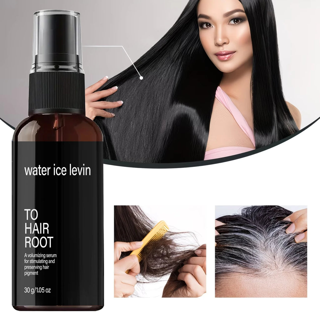 Caffeine Infused Scalp Care Serum Collagen HA Nourish Hair Root Boost Hair Volume Maintain Healthy Hair Pigment 30g Qme