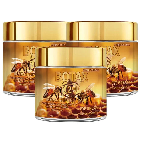 BOTA Instant Lifting Eye Cream with Bee Venom & Retinol, Anti-Aging, Reduces Wrinkles & Firms Skin, All Skin Types. Qme YELLOW 50g
