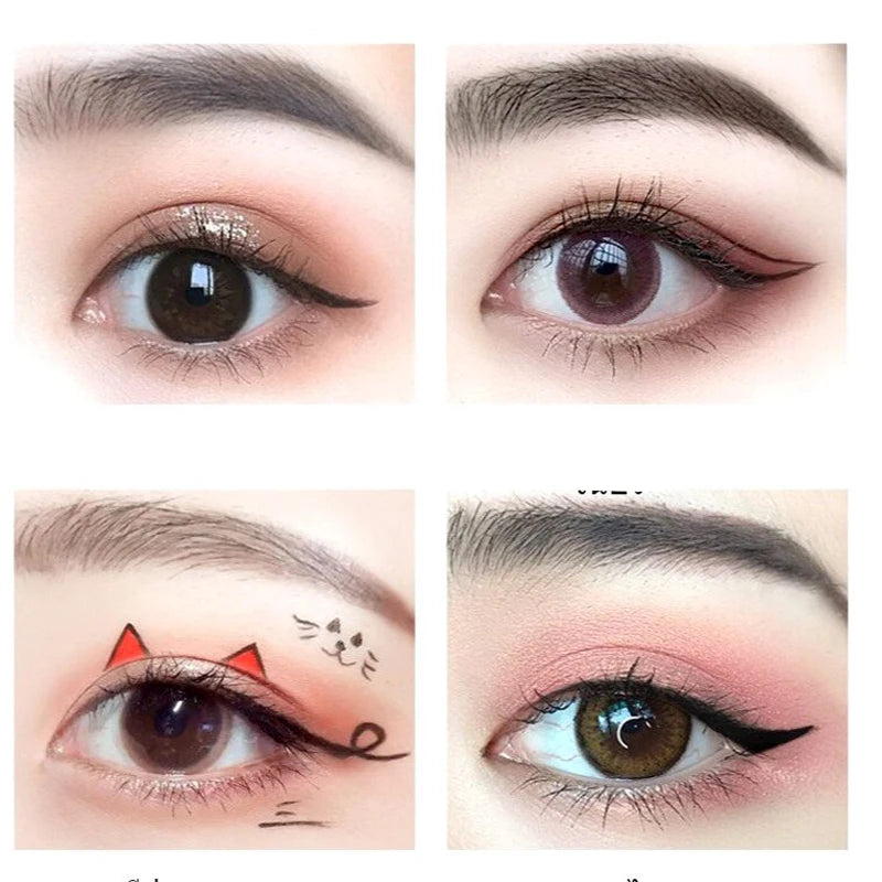 Waterproof Matte Liquid Eyeliner Smoky Eye Easy-to-apply Long-lasting Qme