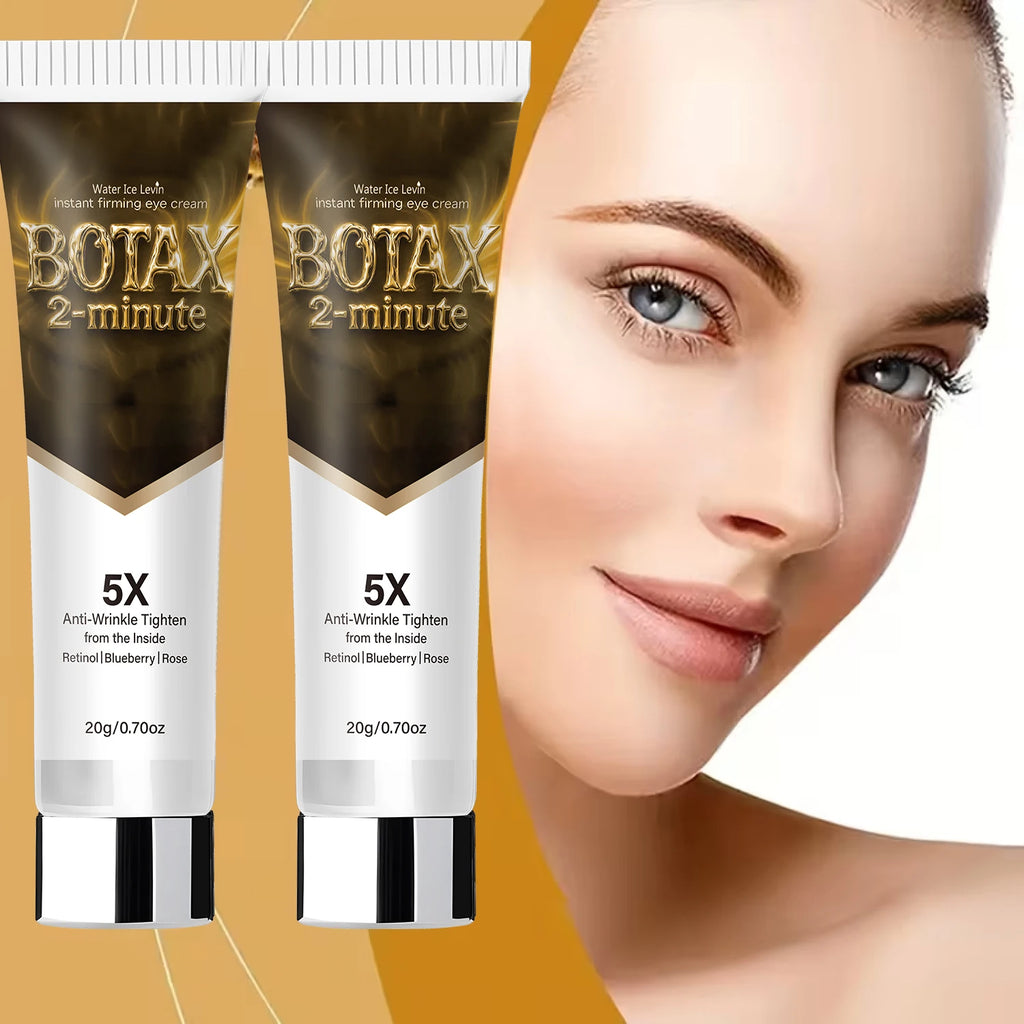 5X Anti-Wrinkle Instant Firming Eye Cream with Retinol, Hyaluronic Acid & Collagen, Tightens & Moisturizes. Qme