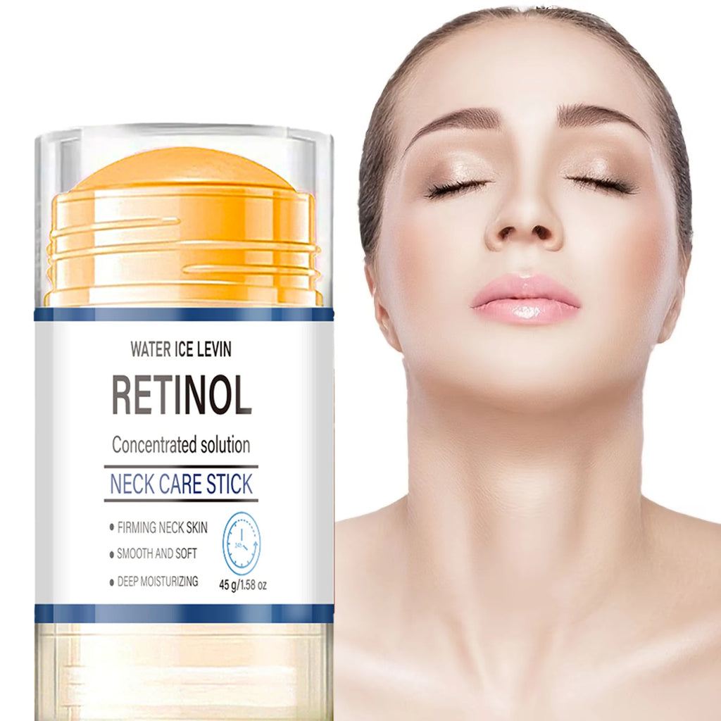 Turmeric & Retinol Neck Care Stick - Moisturizing, Firming & Smoothing for Neck Skin Qme