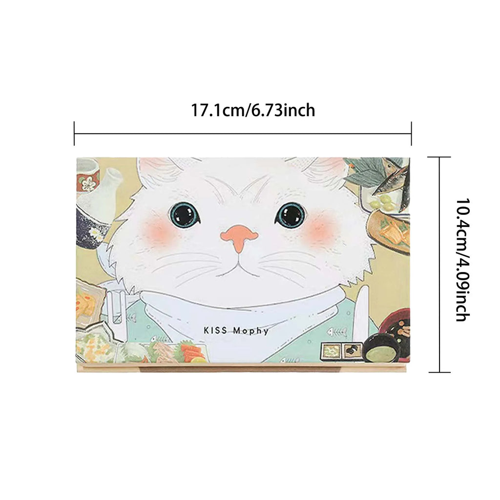 18-Color Cat Eyeshadow Palette Affordable Pearlescent Matte Designed Qme