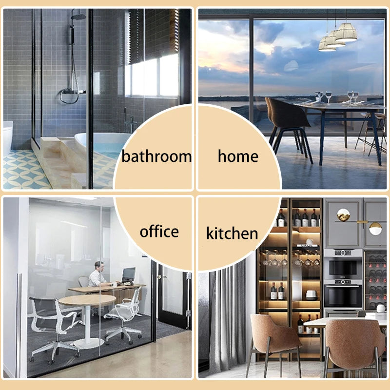 Explosion-Proof Safety Window Film 50cm Wide Safety Glass Protection Film Self-Adhesive Shatterproof And Explosion-Proof. Qme