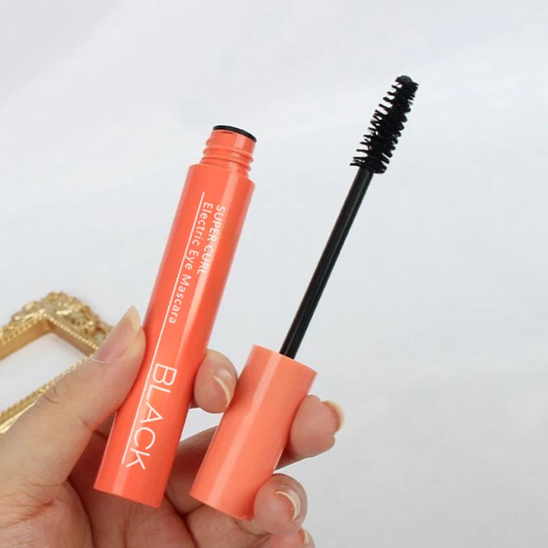 Black Volumizing Mascara Waterproof Smudge-proof Has Long-lasting Qme Orange