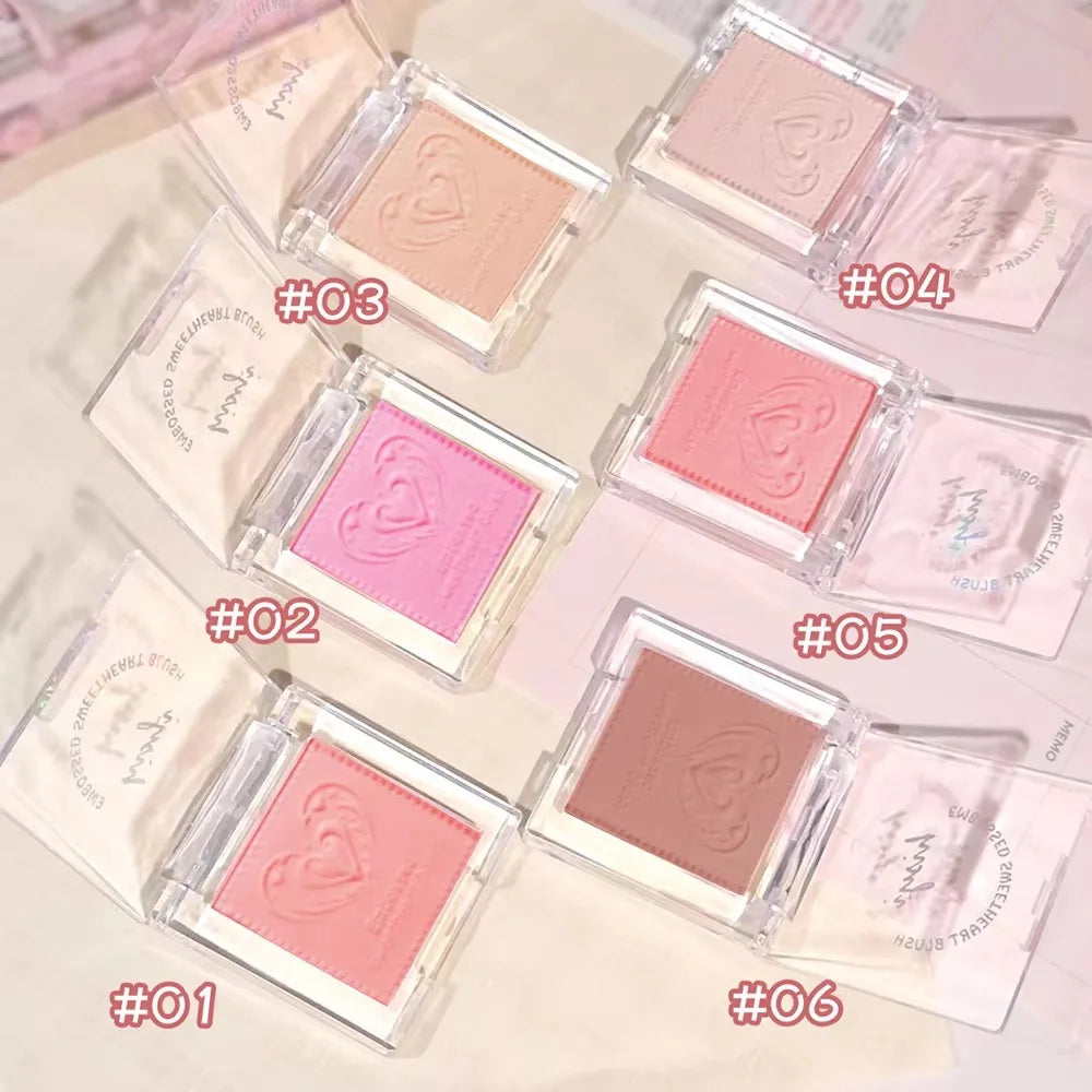 Natural Rosy Blush Makeup Pure Desire Matte Finish Soft Charming Look Qme