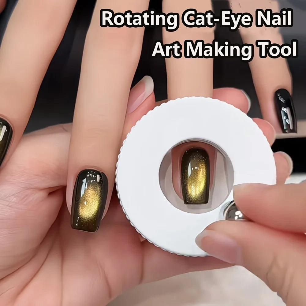 Rotating Cat Eye Nail Magnet Magnetic Sphere Multi-faceted Strong Qme