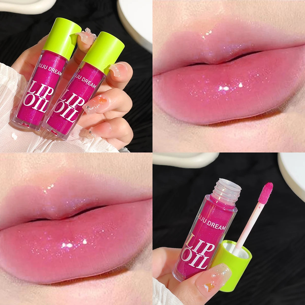 Lip Balm Oil Makeup Transparent Plumping Gloss Smooth Hydrated Qme 03