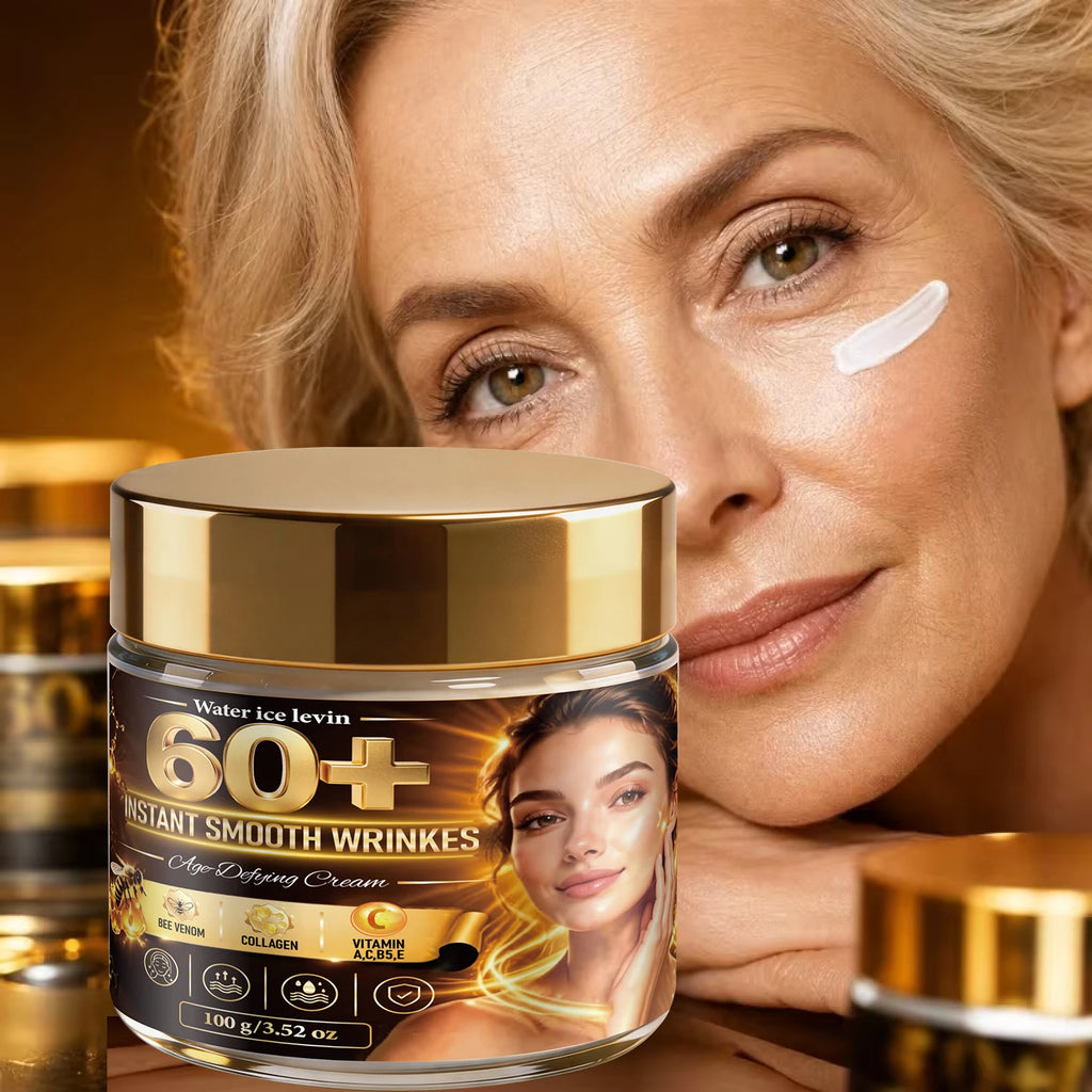Water Ice Levin 100g Anti-Aging Face Cream Bee Venom Collagen Moisturize Firm Daily Nourishing Skin Care Qme