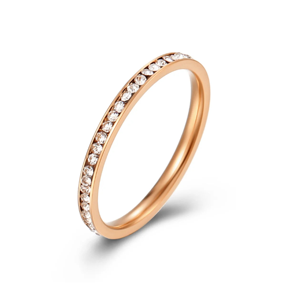 Luxury Designs Full Cubic Zirconia Rotating Rings for Women High Quality Stainless Steel Waterproof Jewelry 2025 Wedding Rings Qme meigui 9