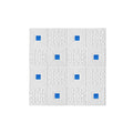 10Pcs 70x70cm Big Size Ceiling Wallpaper 3D Brick Waterproof Wall Stickers Foam Self-Adchive Wall Decoration Qme Blue 10Pcs 70cmx70cm