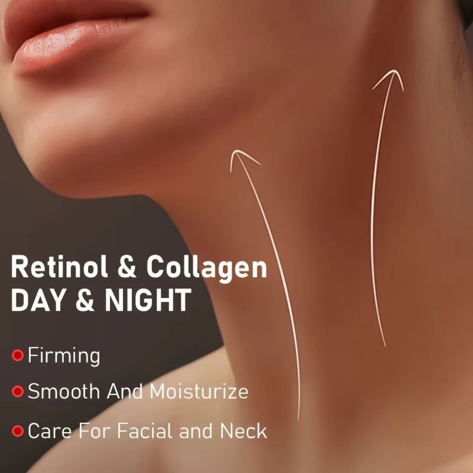 Turmeric & Retinol Neck Care Stick - Moisturizing, Firming & Smoothing for Neck Skin Qme
