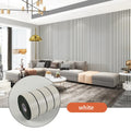 Extra Thick 3D Retro Wood Grain Self-Adhesive Wallpaper - Perfect for DIY Ceiling and Wall Projects, SXP Resin, Removable and Wa Qme white 40cmX3m