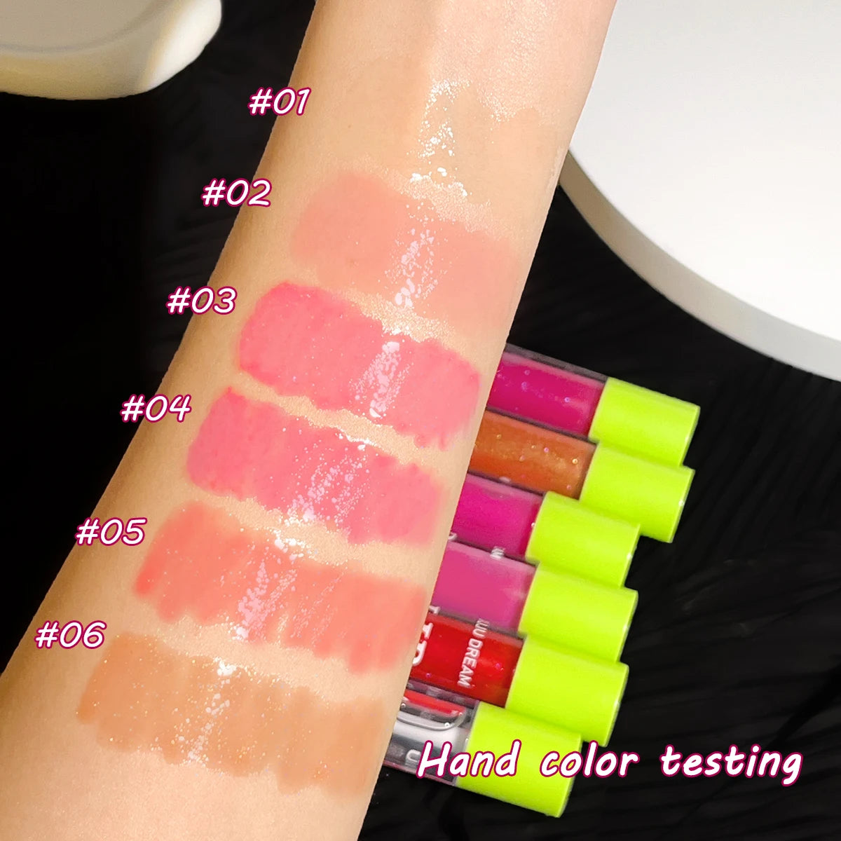 JUJU DREAM Lip Oil Moisturizing Gloss Hydrating Nourishing Care Qme