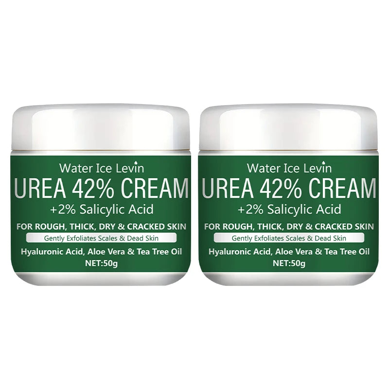 New 42% Urea Cream + 2% Salicylic acid Foot and hand Moisturizer, deep moisturizer and Nourishing moisturizer Qme 2pcs