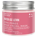 Salicylic Acid Clay Pore Cleansing Mask Gentle Exfoliate Care Blackheads Minimize Pores Hydrate Tighten Facial Skin Mask 60g Qme WHITE 60g