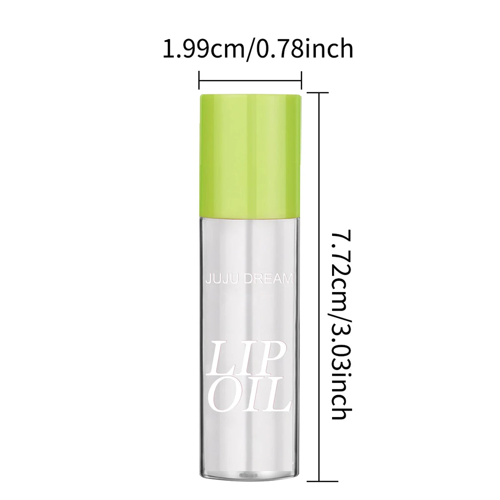 Lip Balm Oil Makeup Transparent Plumping Gloss Smooth Hydrated Qme