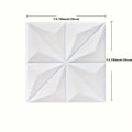 35*35cm 3d Room Decor Warm Decoration Self-adhesive Wall Stickers Ceiling Background Foam Waterproof Anti-collision Wallpaper Qme white 5pcs 35x35cm