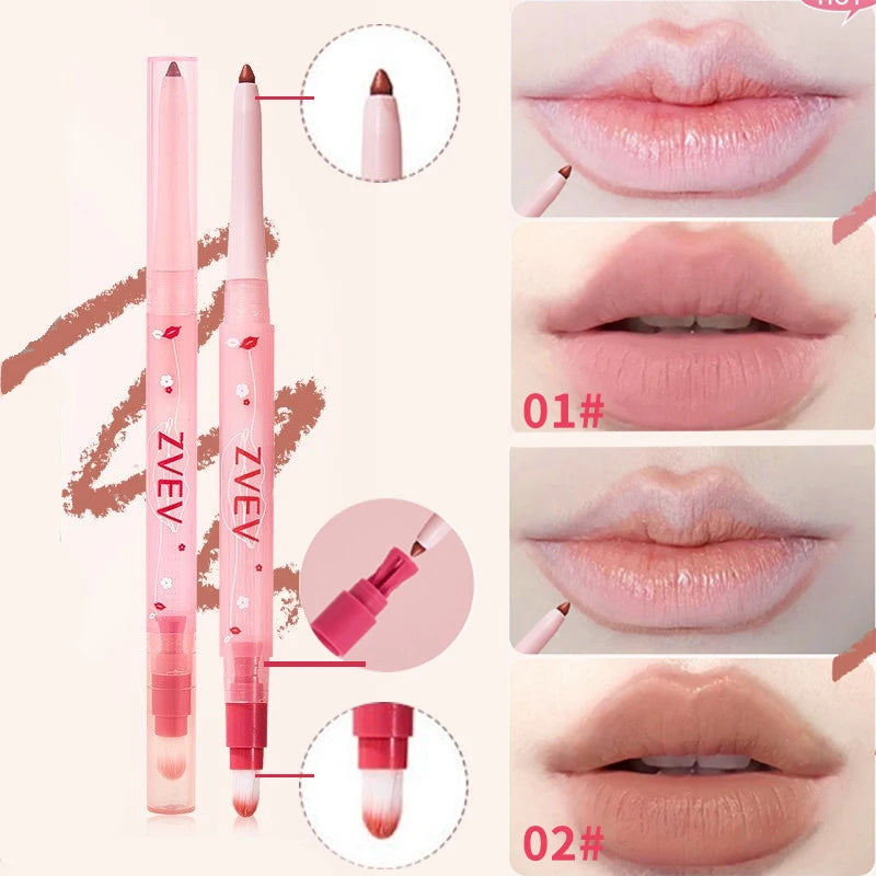 Long-lasting Lip Liner Waterproof Sweat-proof Easy Apply Does Not Qme