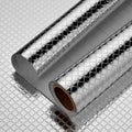Metal Texture Waterproof and Oil-Proof 40cm Gold and Silver Contact Paper Kitchen Cabinet Countertop Self-Adhesive Sticker Qme 10 40cmX20m