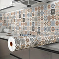 Kitchen Stickers High Temperature Resistance Room Decoration Oil Proof Self-adhesive Wallpaper 40cm Waterproof PVC Home Posters Qme 13 40cmx1000cm