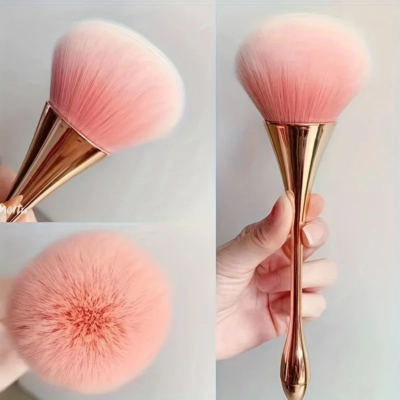 Small Waist Loose Powder Brush Fluffy Soft Hair Blush Setting Beauty Qme