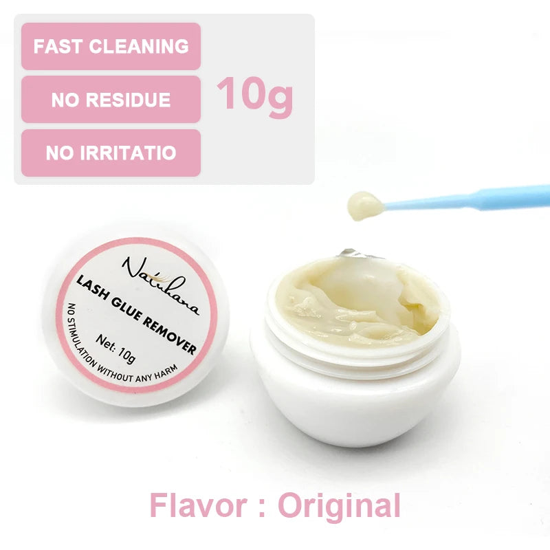 NATUHANA Cream Remover Professional Eyelash Extension Glue False Eye Qme 10g - Original