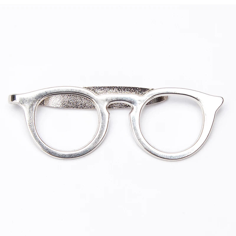 Tie Clip Men Solid Fashion Glasses Tone Bar Practical Necktie Clasp Qme LDJ1565
