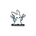 Cat Metal Brooches Kitty Dagger Scissors Book Badges Hat Bag Backpack Accessories Jewelry Bunny Rabbits Enamel Lapel Pins Qme 5