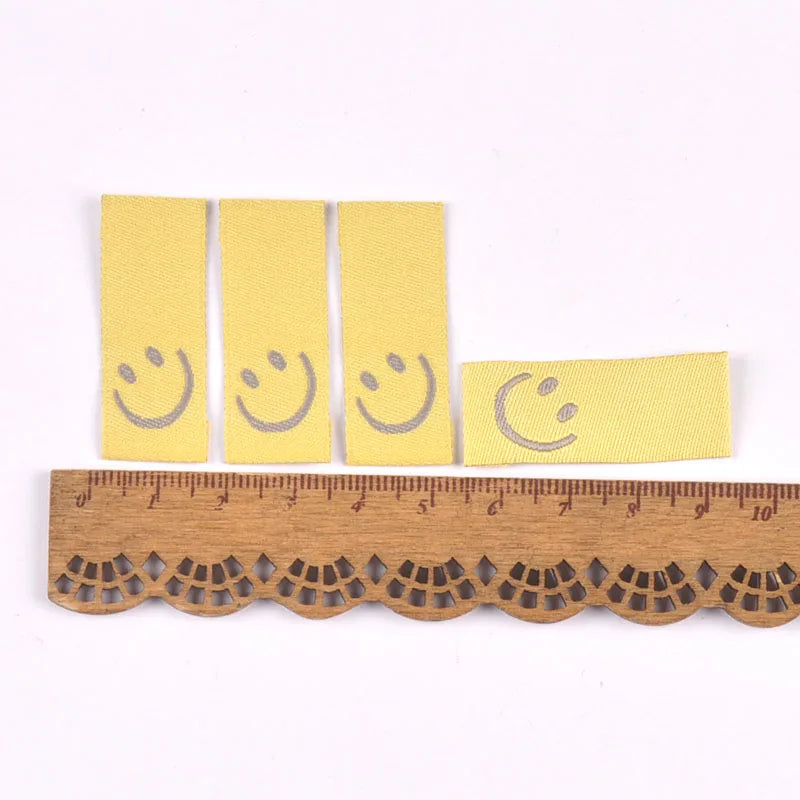 50Pcs 8colors Embroidery Labels Sewing Clothes Handmade Accessories For Kids Care Bags Clothing Tags Garment Crafts 1.5x4cm Qme 13