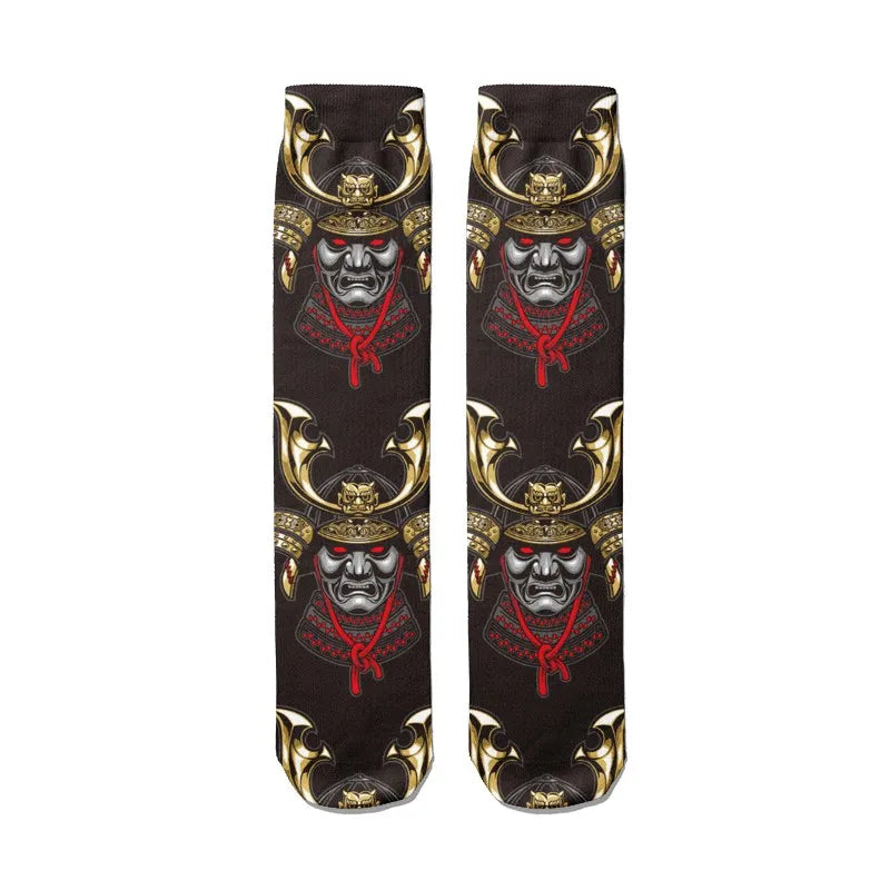 Fashion Women Men 3D Skeleton Skull Socks Streetwear Harajuku Qme style12